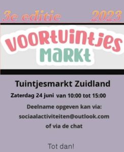 Voortuintjesmarkt Zuidland 2023